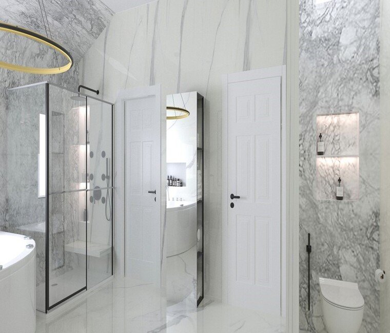 Online design Eclectic Bathroom by Saida G. thumbnail