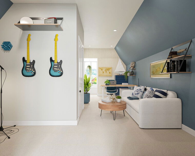 Online design Beach Home Office by Saida G. thumbnail