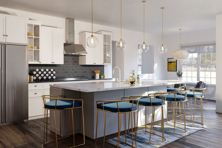 Diseño en línea Cocina Contemporánea por Tammy M. miniatura
