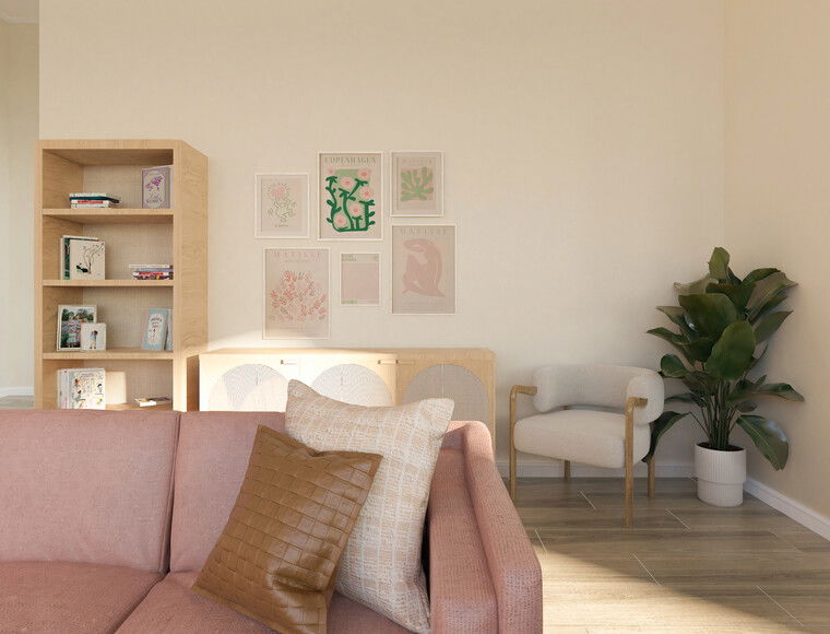 Online design Eclectic Living Room by Ola H. thumbnail