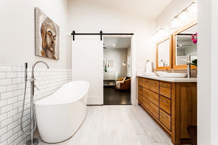 Diseño en línea Baño Moderno por Jessica A. miniatura
