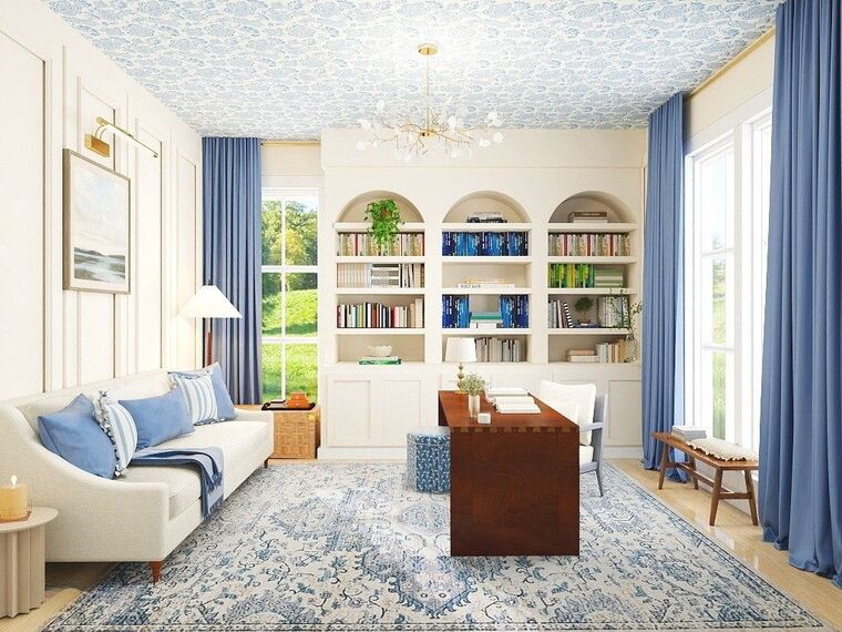 Online design Traditional Home Office by Ashley S. thumbnail