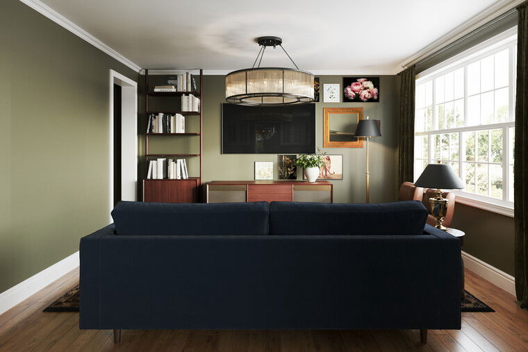 Online design Transitional Living Room by Nicholas M. thumbnail