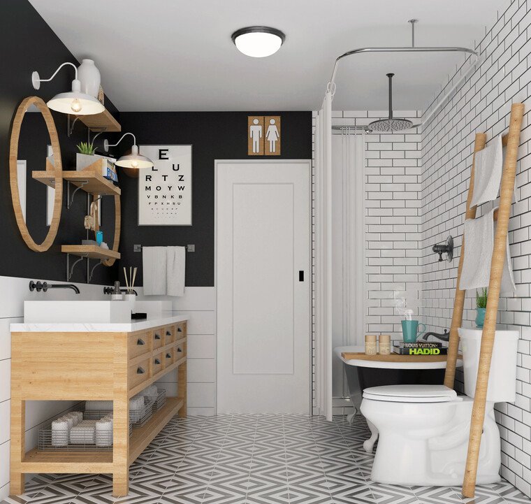 Online design Transitional Bathroom by Francis D. thumbnail