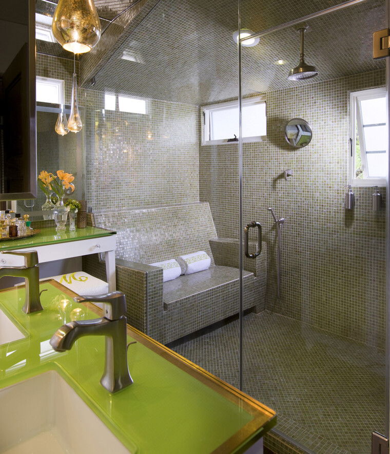 Online design Contemporary Bathroom by Lori D. thumbnail
