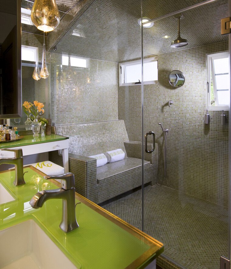 Online design Contemporary Bathroom by Lori Dennis thumbnail