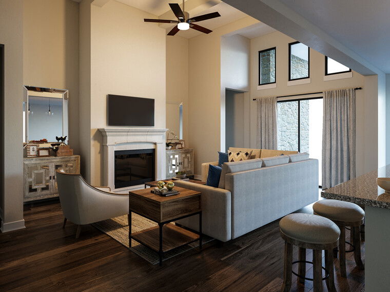 Online design Transitional Living Room by Lacie H. thumbnail