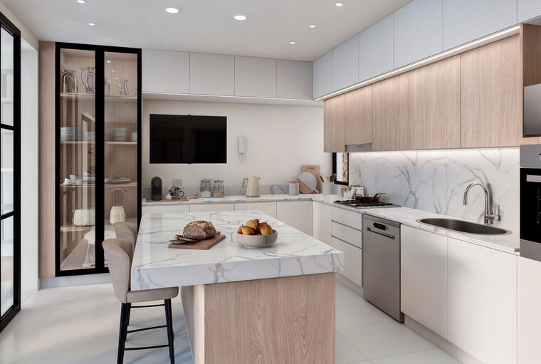 Online design Modern Kitchen by Camila M. thumbnail