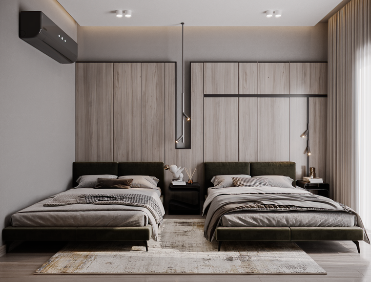 Online design Contemporary Bedroom by Helal H. thumbnail