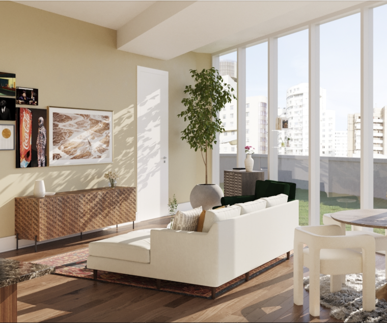 Online design Modern Living Room by Basmah E. thumbnail