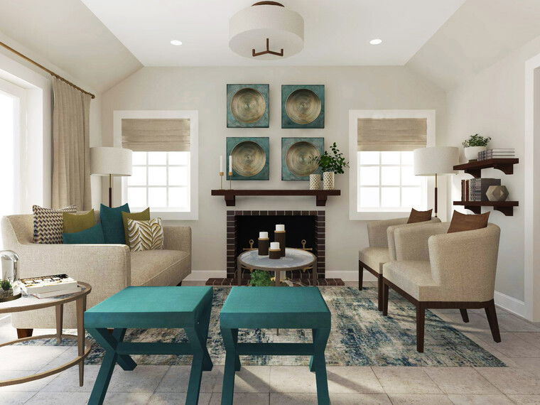 Online design Transitional Living Room by Selma A. thumbnail