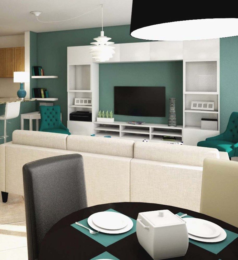 Online design Contemporary Combined Living/Dining by Marina S. thumbnail