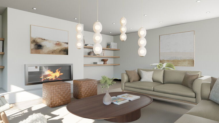 Online design Modern Living Room by Rocío D. thumbnail