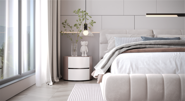 Online design Modern Bedroom by Alice H. thumbnail