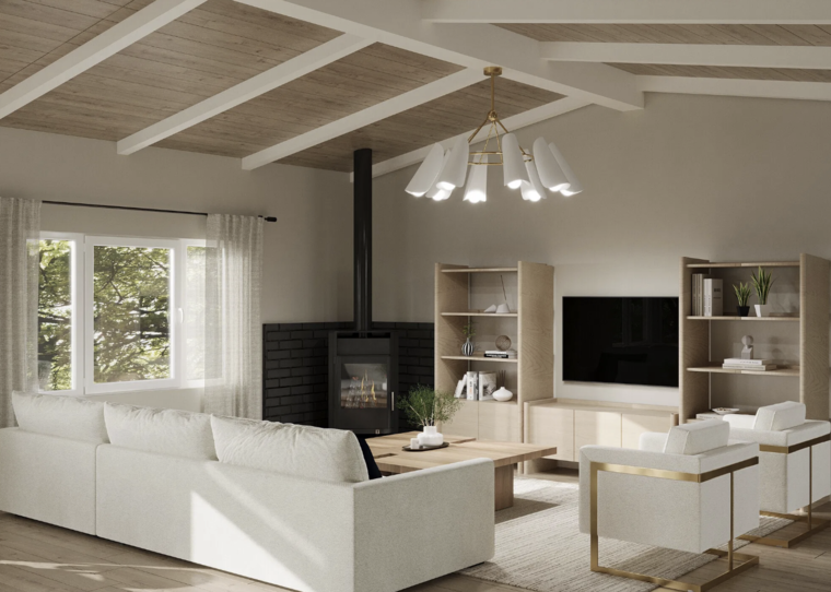 Online design Modern Living Room by Stacy D. thumbnail
