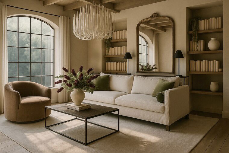 Online design Transitional Living Room by Marya W. thumbnail