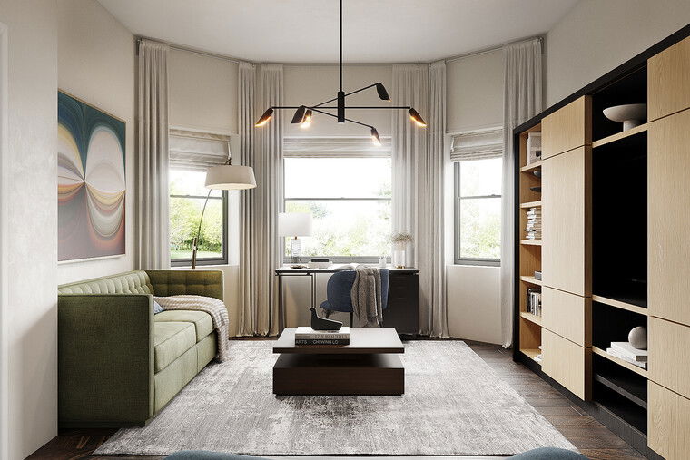 Online design Contemporary Home Office by Courtney B. thumbnail