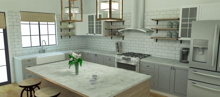 Online design Modern Kitchen by Merry M. thumbnail
