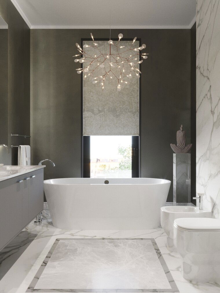 Diseño en línea Baño Glamuroso por Ingy T. miniatura