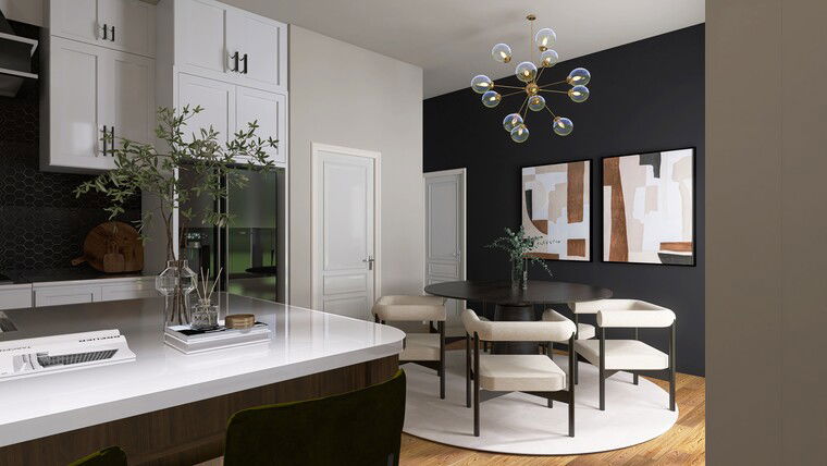 Online design Contemporary Dining Room by Sierra G. thumbnail