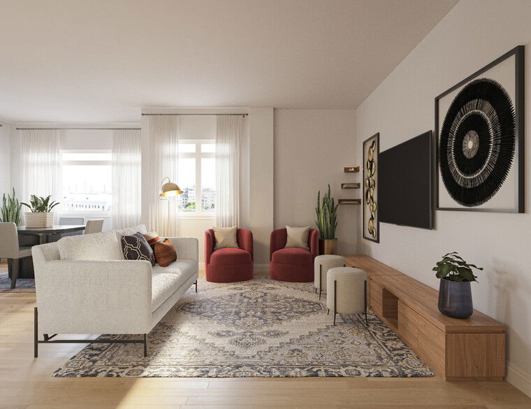 Online design Eclectic Living Room by Sharné L. thumbnail