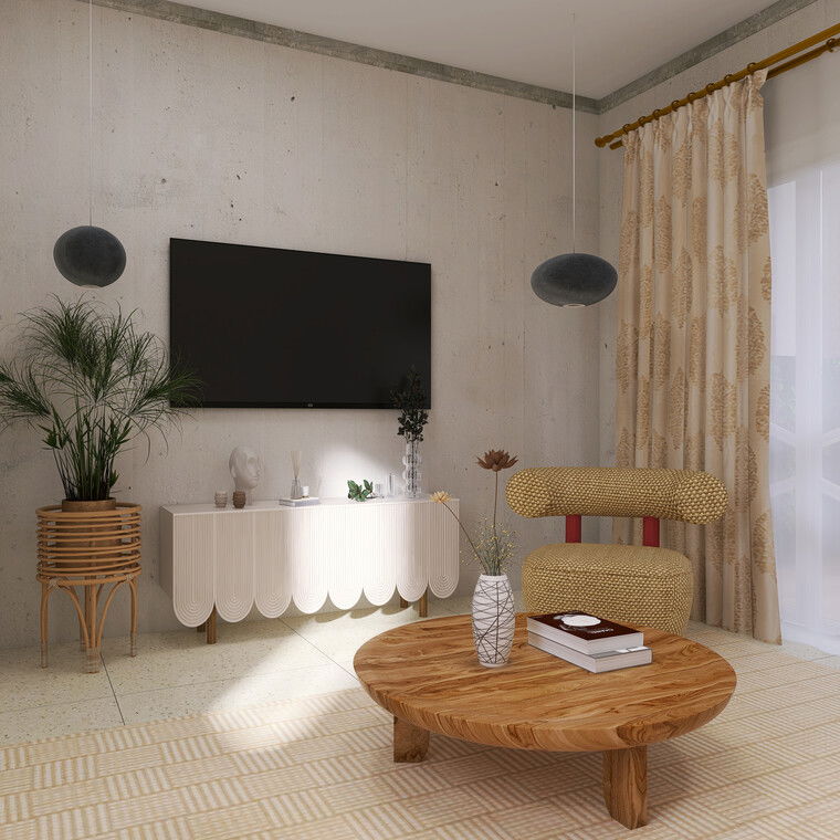 Online design Contemporary Living Room by Elian M. thumbnail