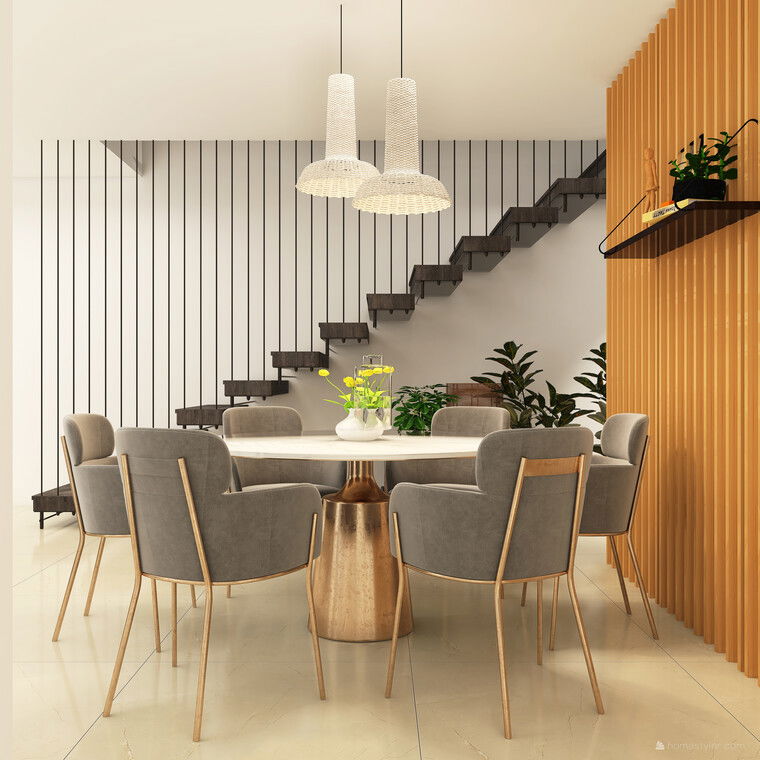 Online design Contemporary Dining Room by María R. thumbnail