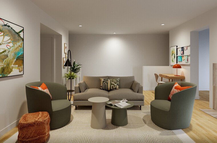 Online design Transitional Living Room by Wanda P. thumbnail