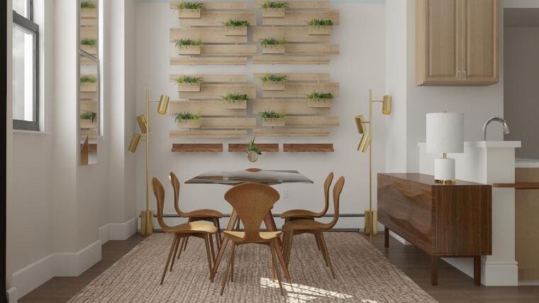 Online design Eclectic Dining Room by Nedith A. thumbnail