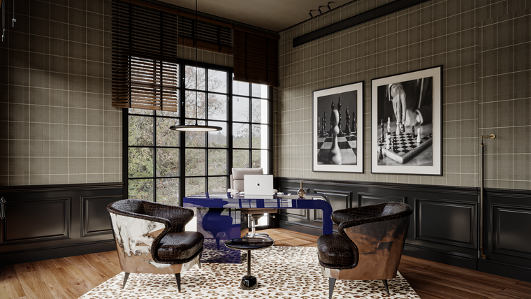 Online design Eclectic Home Office by Omnia A. thumbnail