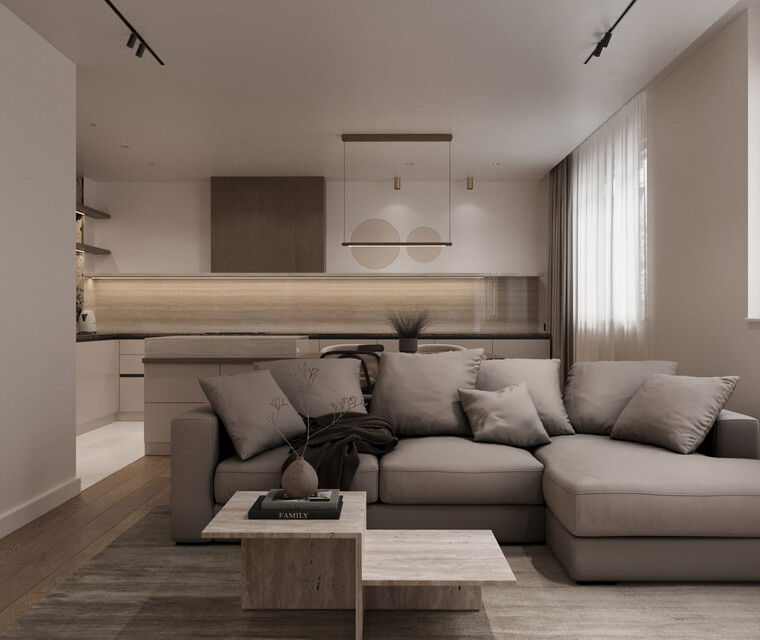 Online design Contemporary Living Room by Jelena D. thumbnail