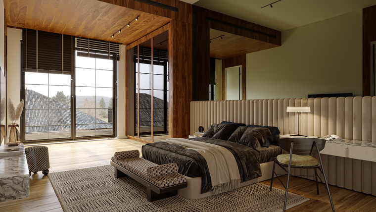 Online design Eclectic Bedroom by Omnia A. thumbnail