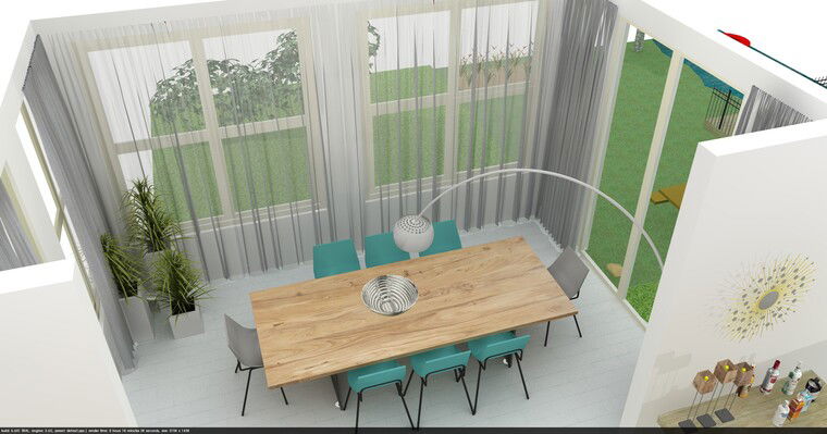 Online design Contemporary Dining Room by Tamna E. thumbnail