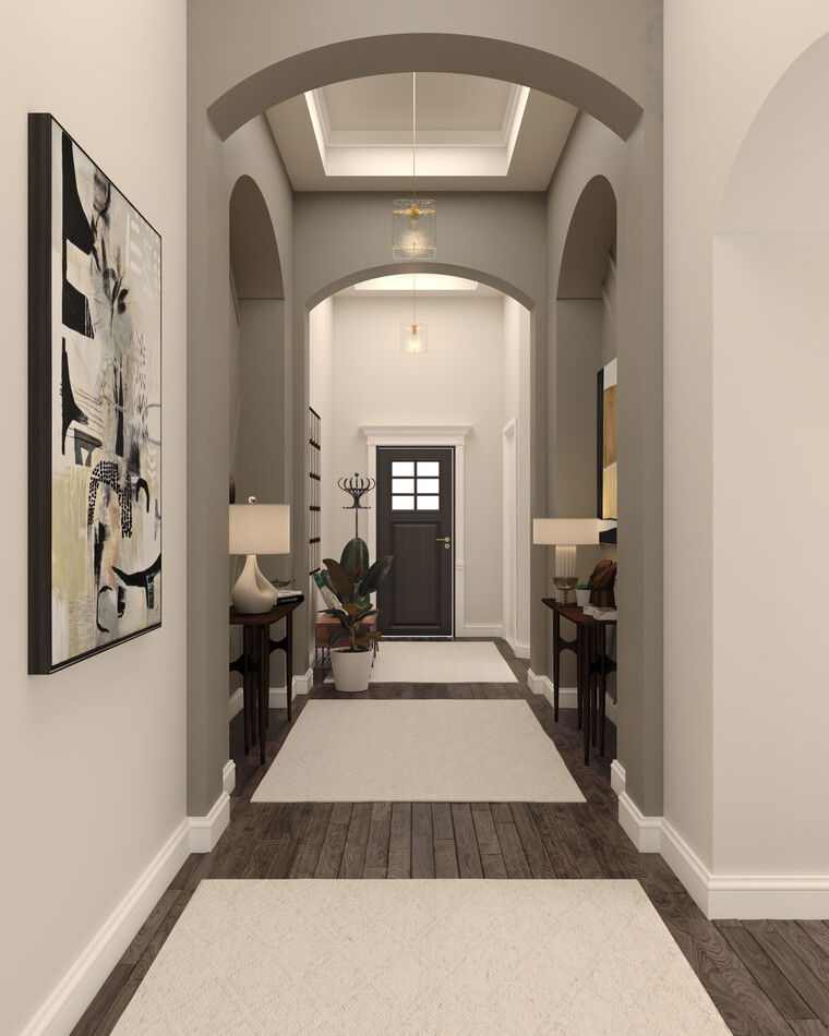 Online design Transitional Hallway/Entry by Nikola P. thumbnail