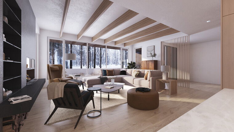 Online design Contemporary Living Room by Nikola P. thumbnail