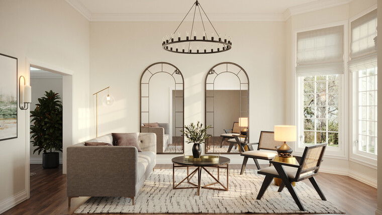 Online design Contemporary Living Room by Rachel I. thumbnail