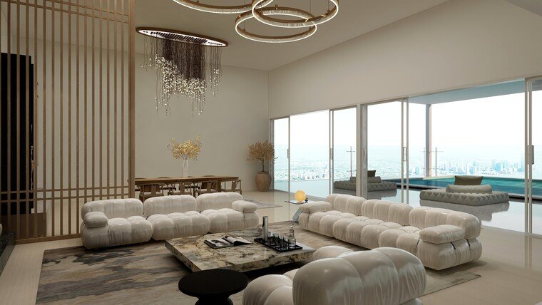Online design Contemporary Living Room by Kathryn S. thumbnail