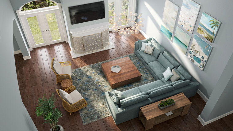 Online design Beach Living Room by Theresa G. thumbnail