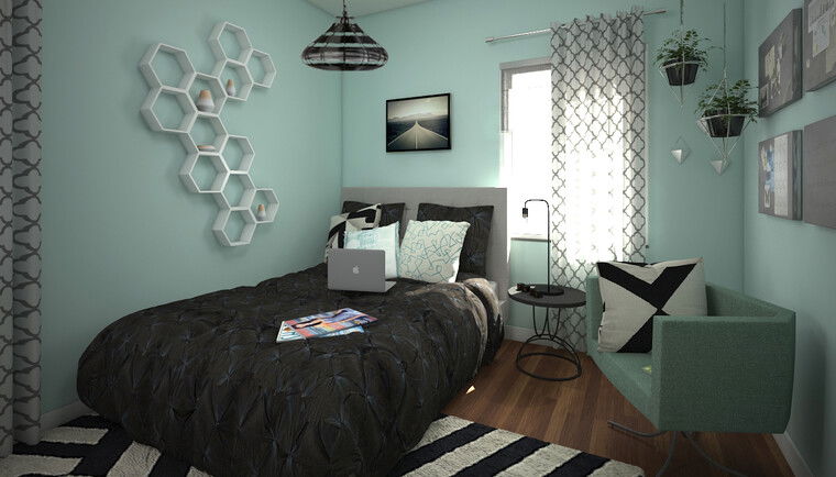 Online design Modern Bedroom by Anna T thumbnail