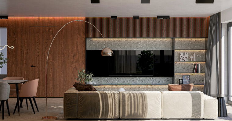Online design Contemporary Living Room by Cristian P. thumbnail