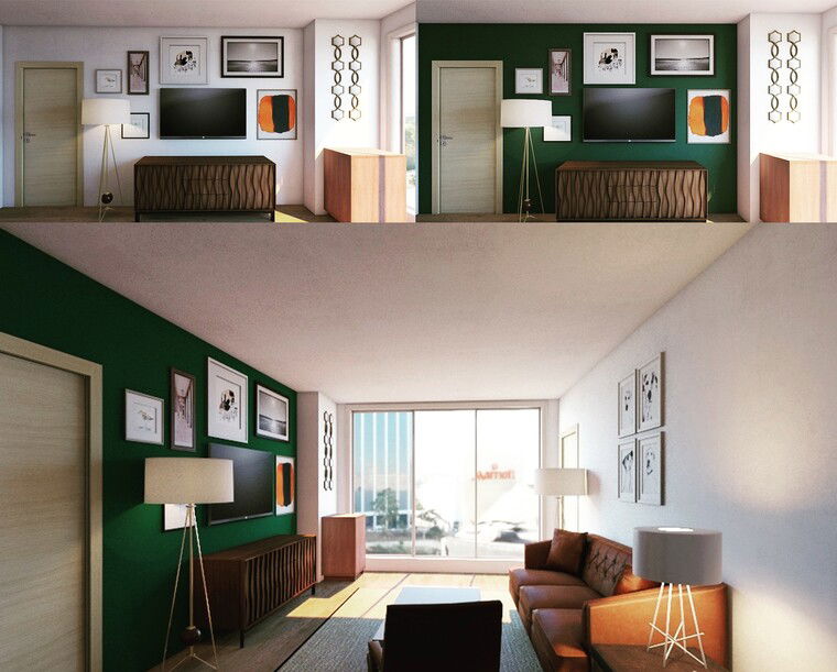 Diseño en línea Sala de Estar Ecléctica por Lindsey O. miniatura