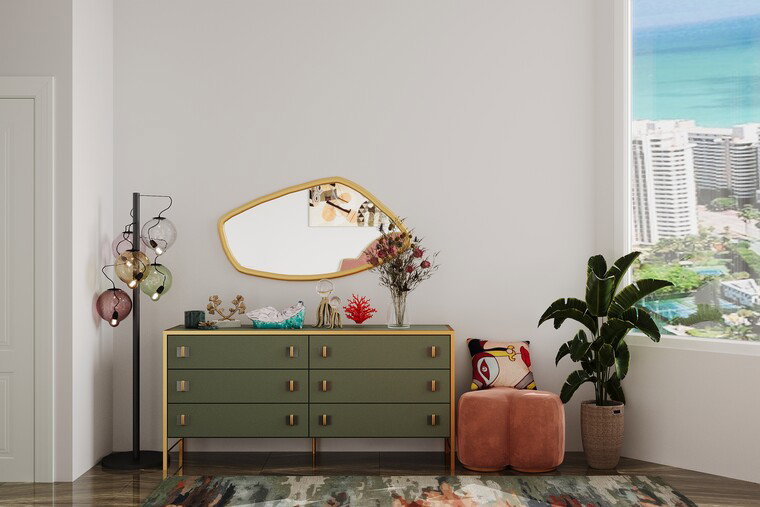 Diseño en línea Dormitorio ecléctico por Sahar M. miniatura