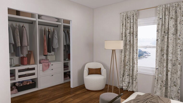 Online design Transitional Bedroom by Jacky G. thumbnail