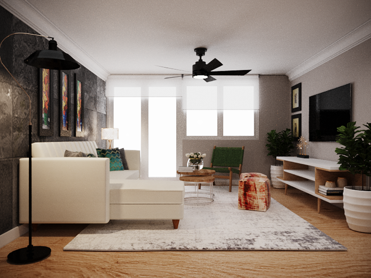 Online design Modern Living Room by Aida A. thumbnail