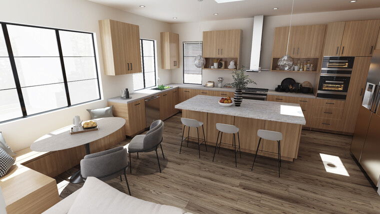Diseño en línea Cocina moderna por Nikola P. miniatura