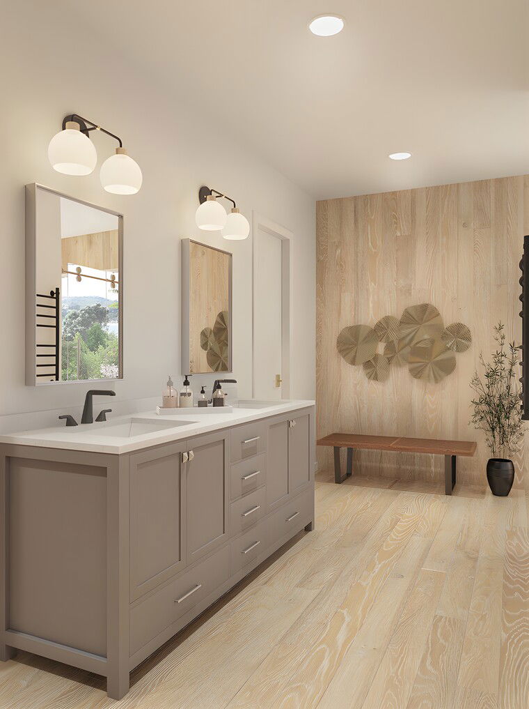 Online design Transitional Bathroom by Iulia B. thumbnail