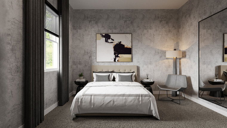 Online design Modern Bedroom by Erika F. thumbnail