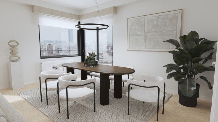 Diseño en línea Comedor moderno por Nikola P. miniatura