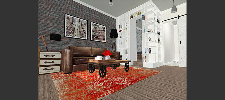 Online design Transitional Living Room by lila n. thumbnail