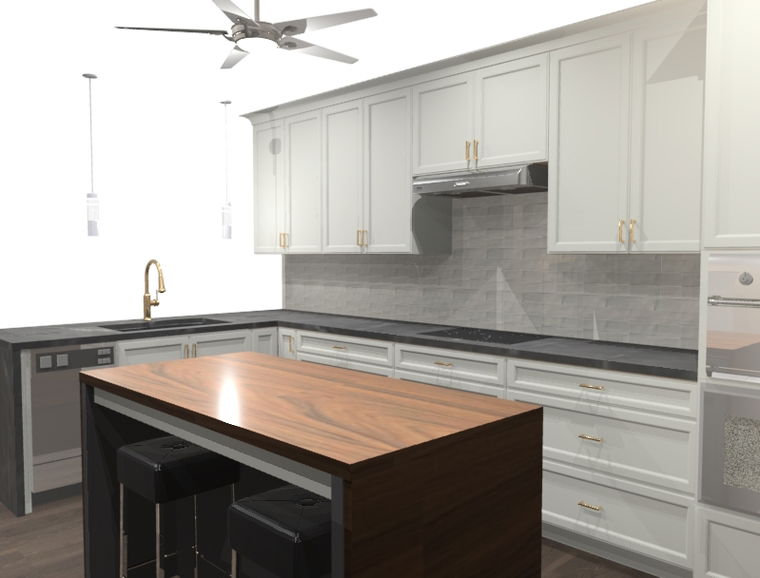 Online design Modern Kitchen by Jamie M. thumbnail